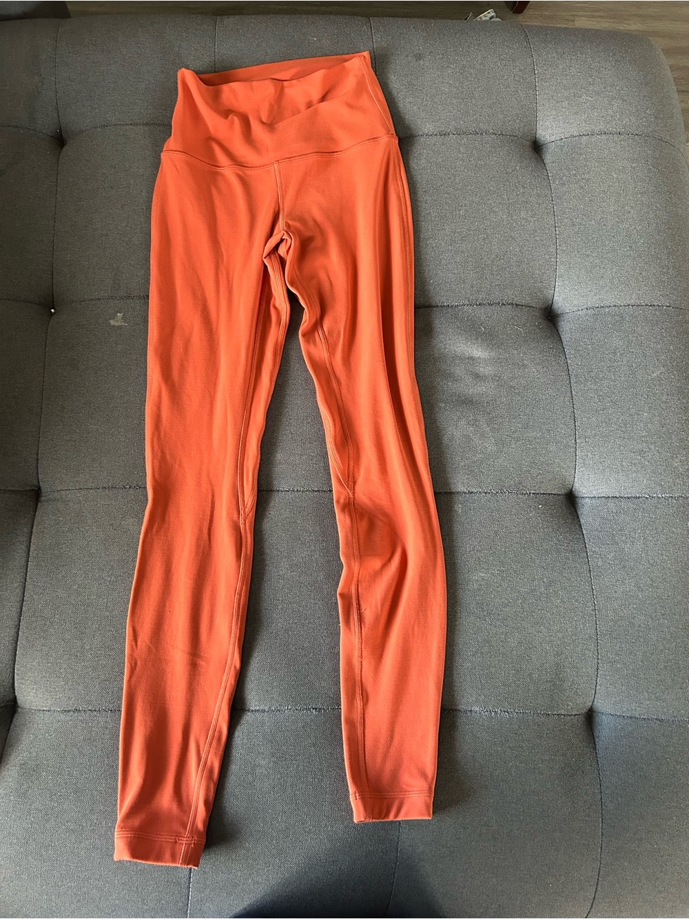 Orange lululemon leggings